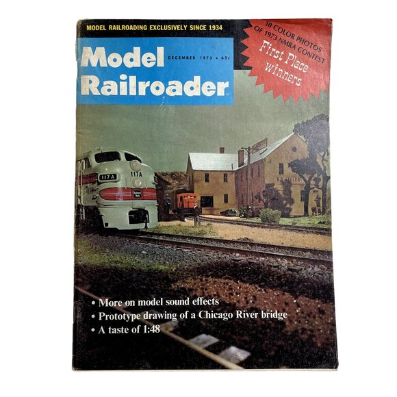 Model Railroader Magazine Back Issue u December 1973  Vol 40 No 12 Sound Effects - Picture 1 of 6